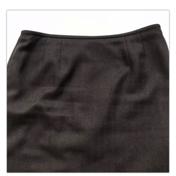 Evan Picone Pleated Skirt 12P Lined - Picture 4 of 5